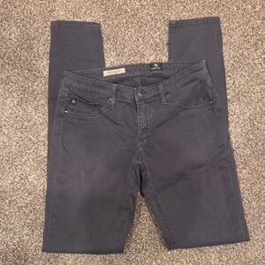 AG Adriano Goldschmied Women's Charcoal Skinny Jeans 26